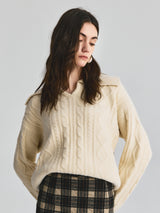 Aurora Cable Sweater