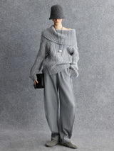 Mellow Off Knit