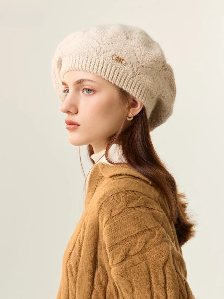 Leaf Lace Beret