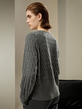 Luxe Cable Knit Sweater