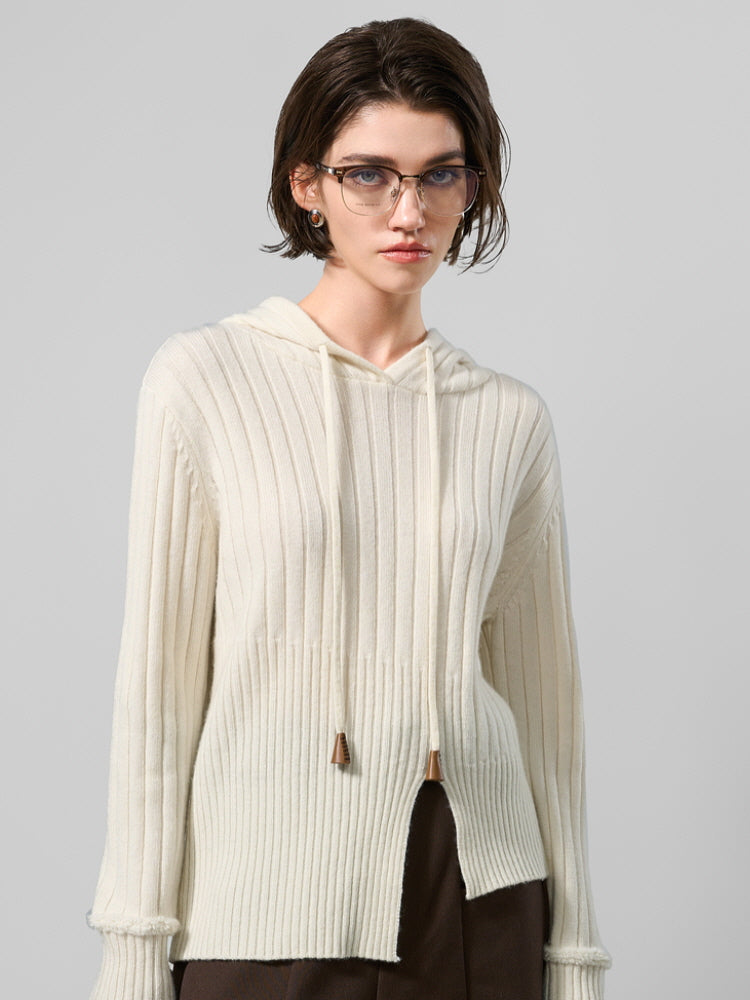 Elevate Ribbed Hoodie