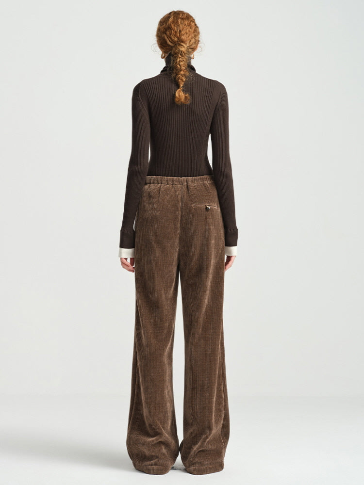 Ridge Knit Trousers