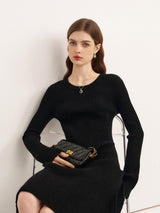 Serenity Ribbed Knit Dress