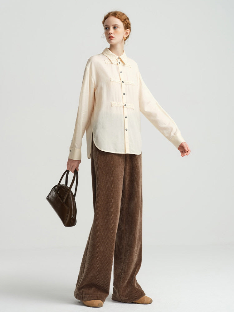 Ridge Knit Trousers