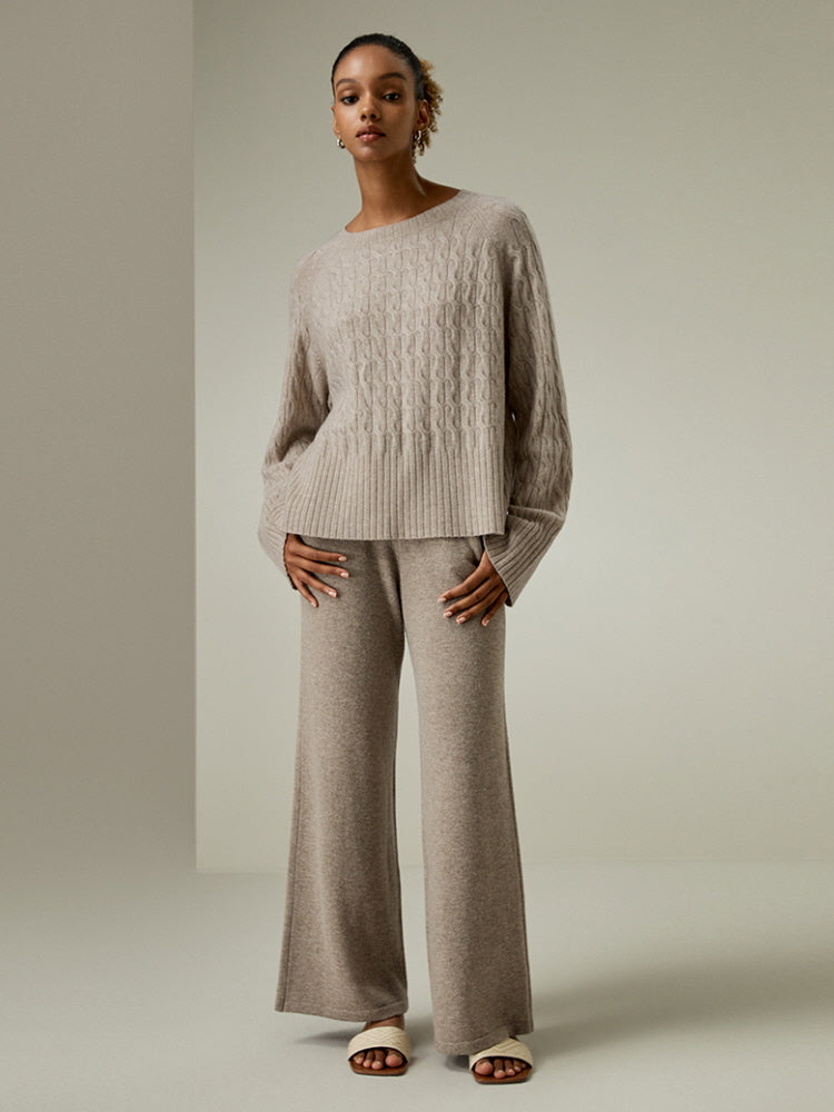 Luxe Cable Knit Sweater