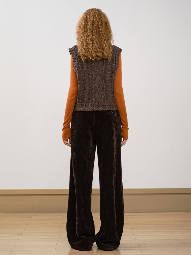 Ridge Knit Trousers