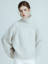 Minimal Turtleneck Pullover
