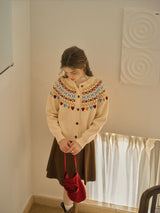Heartwoven Knit Cardigan