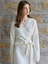 Whisper Wrap Knit Top