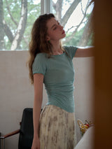 Ripple Rib Tee