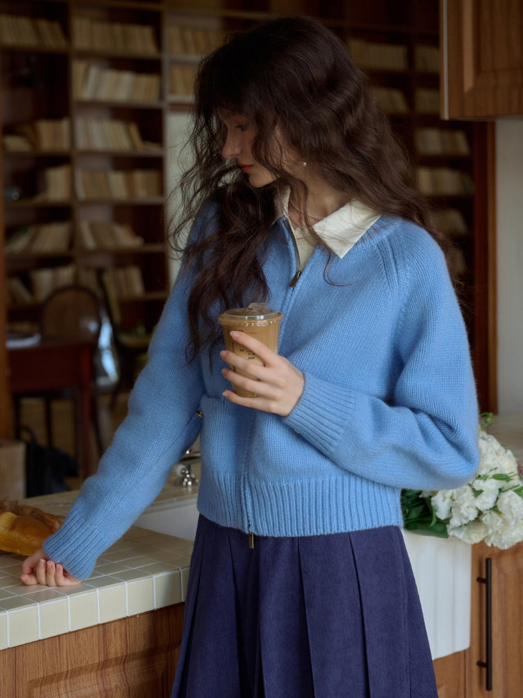 Heritage Zip Knit