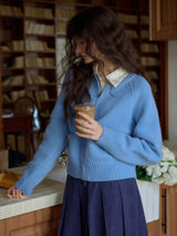 Heritage Zip Knit