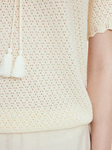Lacebell Knit Blouse