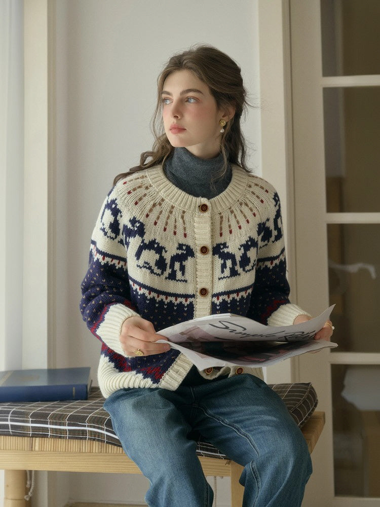 Frostpeng Knit Cardigan