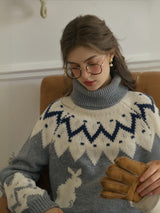 Snowpeak Rabbit Sweater