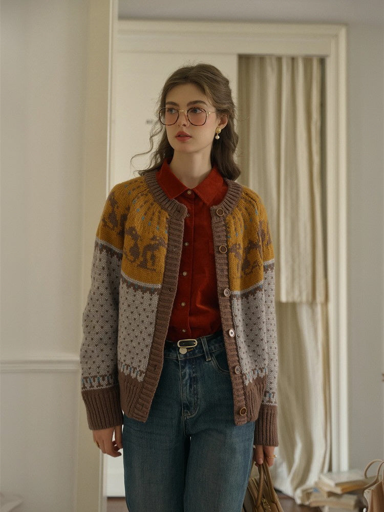 Frostpeng Knit Cardigan