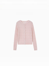 Bloom Eyelet Knit Cardigan